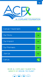 Mobile Screenshot of alcopelandfoundation.org